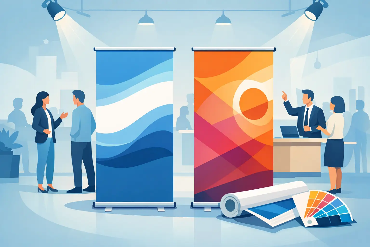 Pull Up Banner Printing That Gets You Noticed