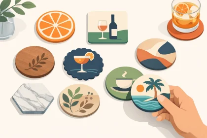 12 Restaurant Coaster Design Ideas Guests Keep