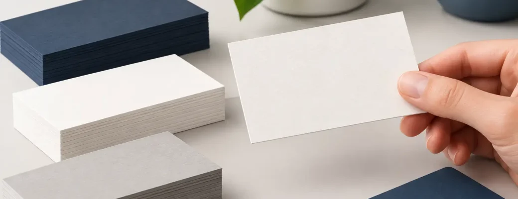 Business Card Paper Thickness That Feels Right