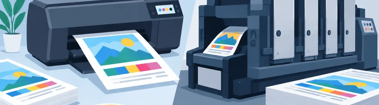 Digital Versus Offset Printing for Business