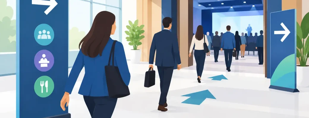 Event Signage That Gets People Moving Faster