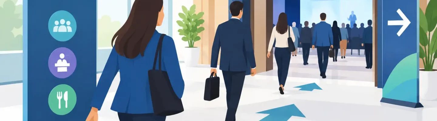 Event Signage That Gets People Moving Faster