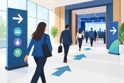 Event Signage That Gets People Moving Faster