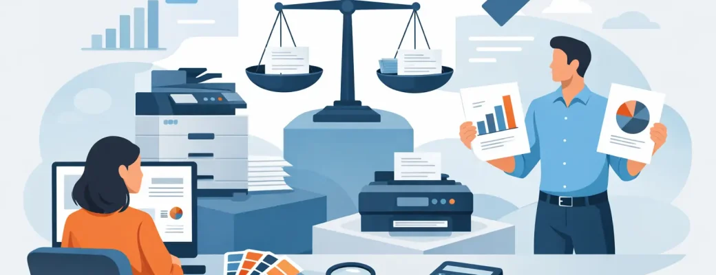 How to Compare Commercial Printing Quotes Fairly