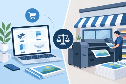 Online Printing Versus Local Printers Compared