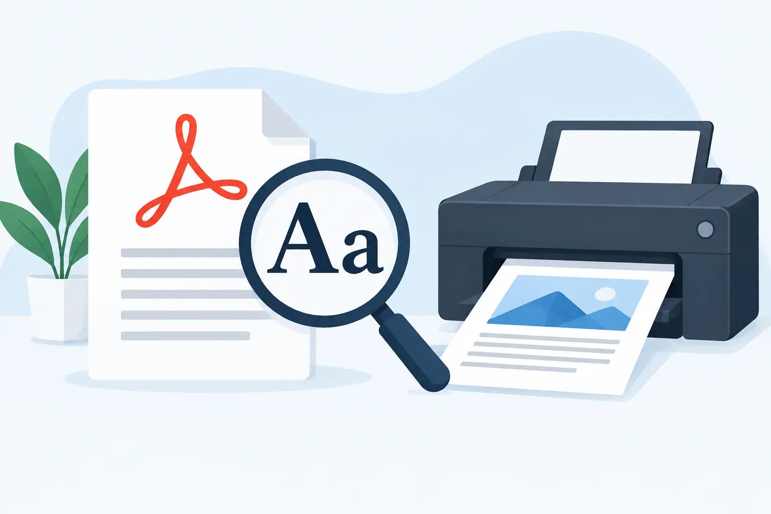 How to Fix PDF Fonts for Crisp Print Results